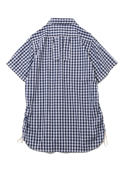 ギンガム耳付キシャツ
