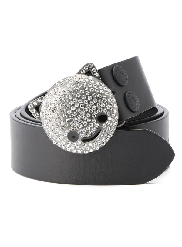 ラインストーンネコベルト