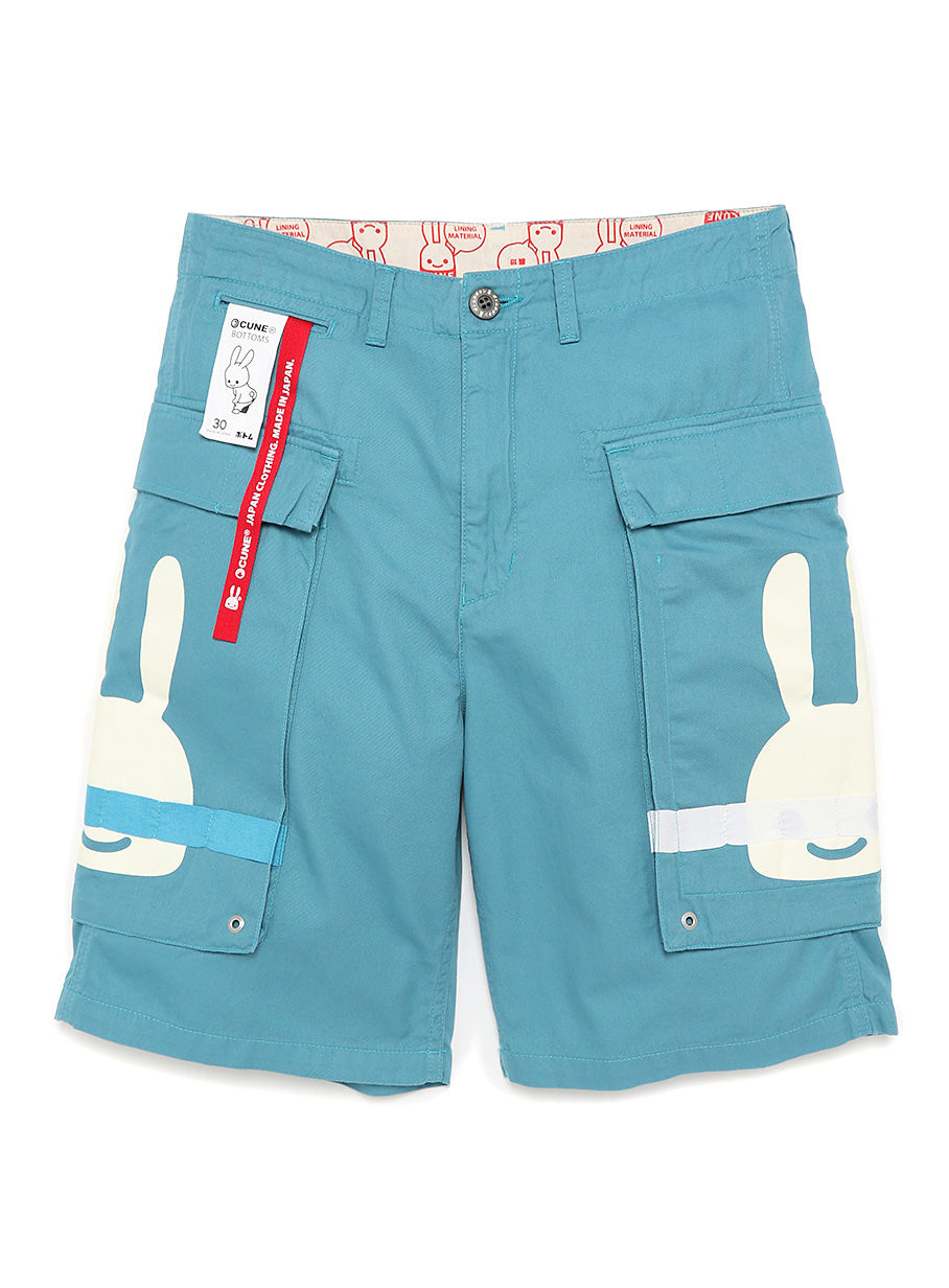 サイドポケットショーツ　ツイル