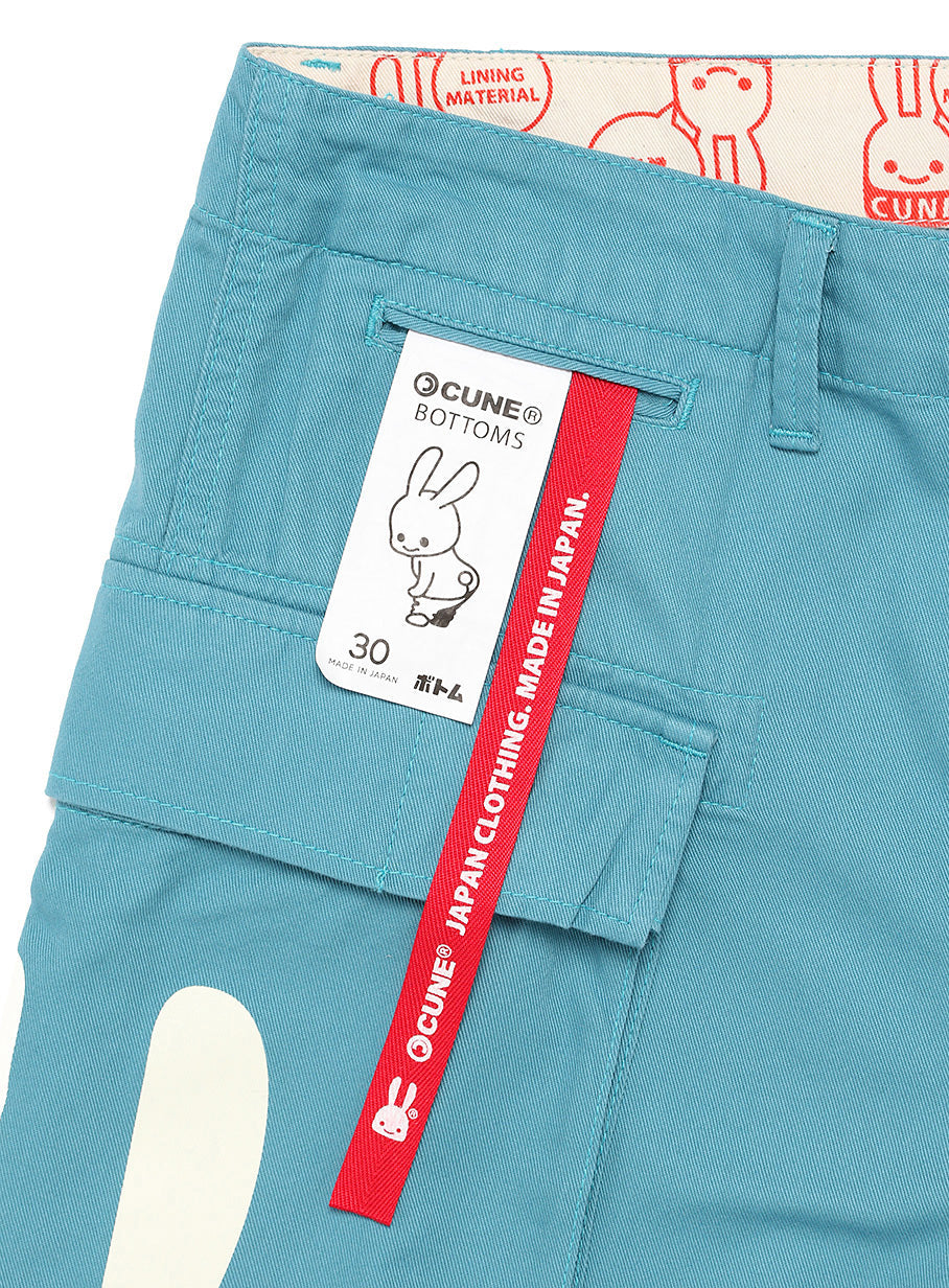 サイドポケットショーツ　ツイル