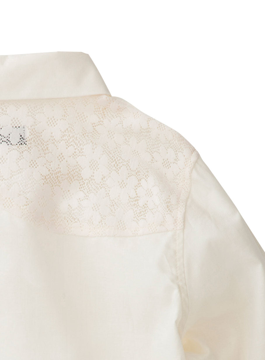 ヨークレースシャツ