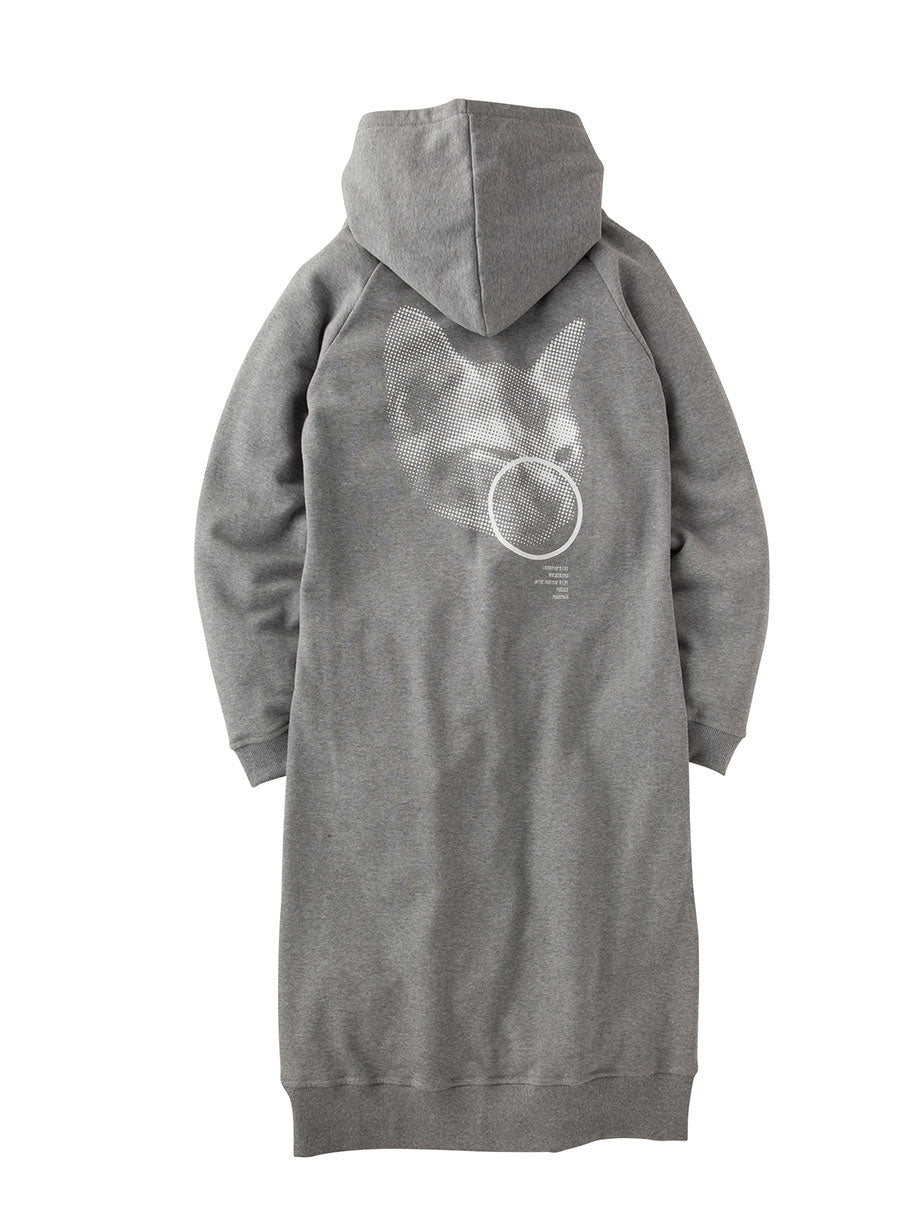 フグフグポケットロングパーカー