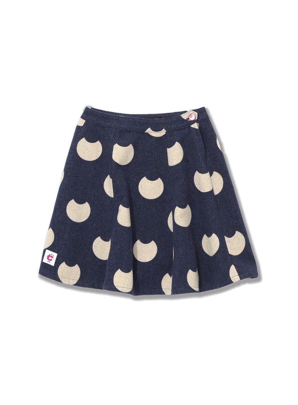 白目フレアスカート