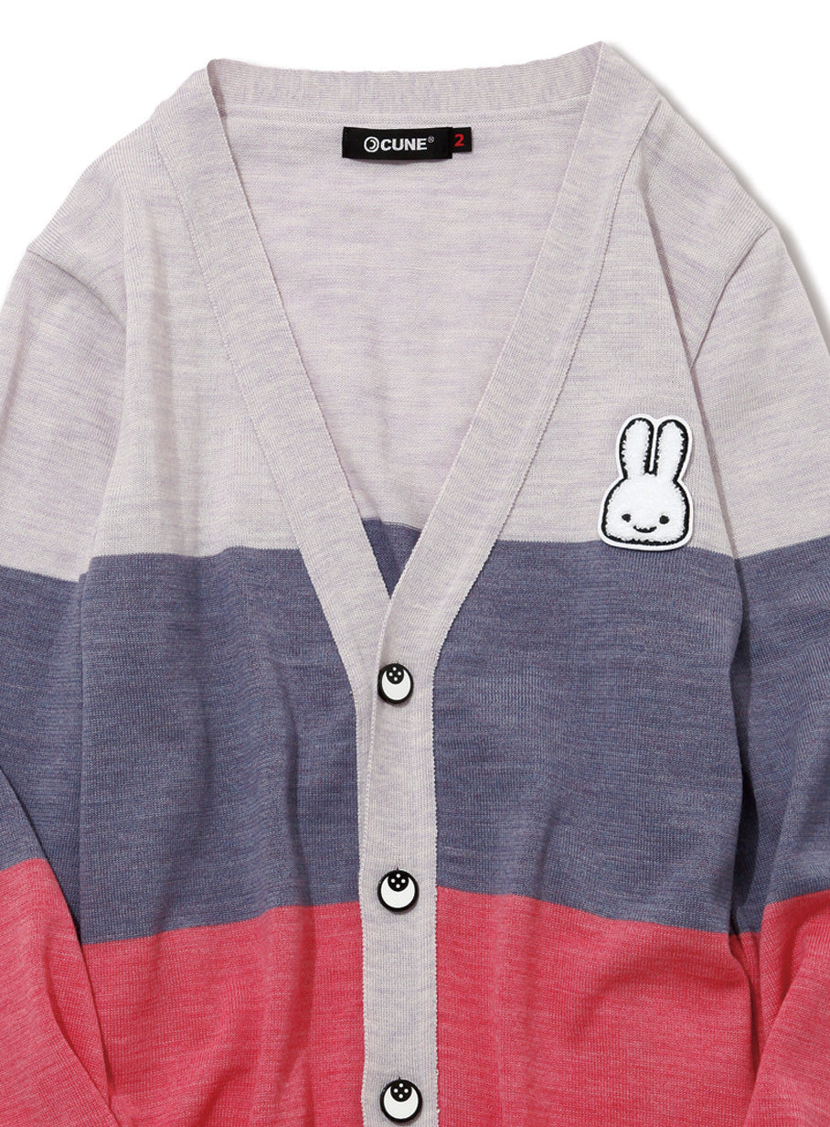 ウサギニットカーディガン