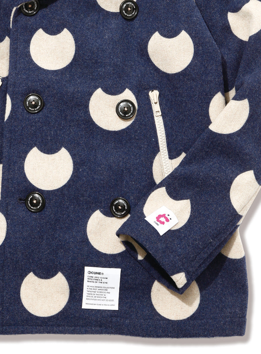 白目メルトンＰコート