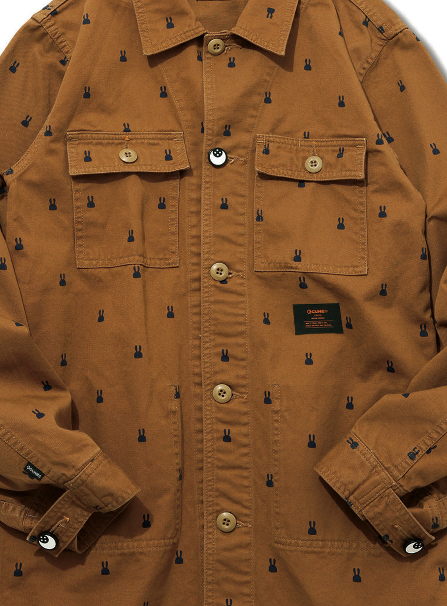 ウサギドットARMYシャツ