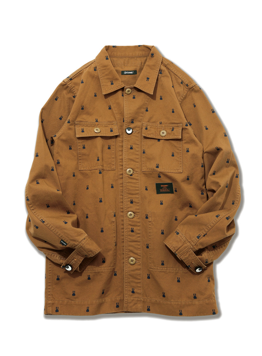 ウサギドットARMYシャツ