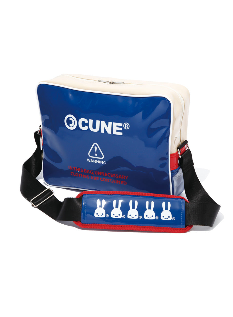 キューン　エナメルショルダーバッグ　CUNE エナメルショルダーバッグ – CUNE