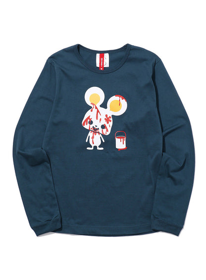 CUNE LS Tee ねずみ2