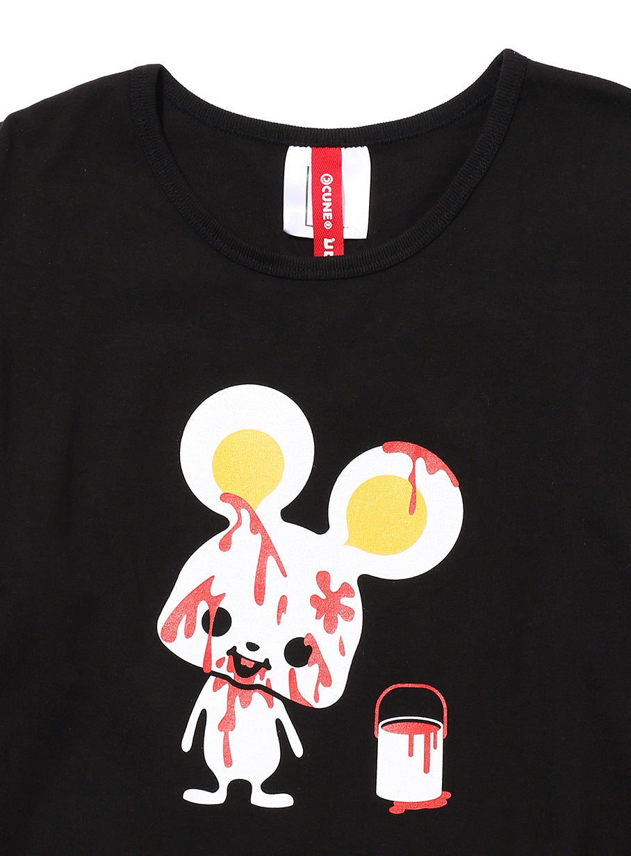 CUNE LS Tee ねずみ2