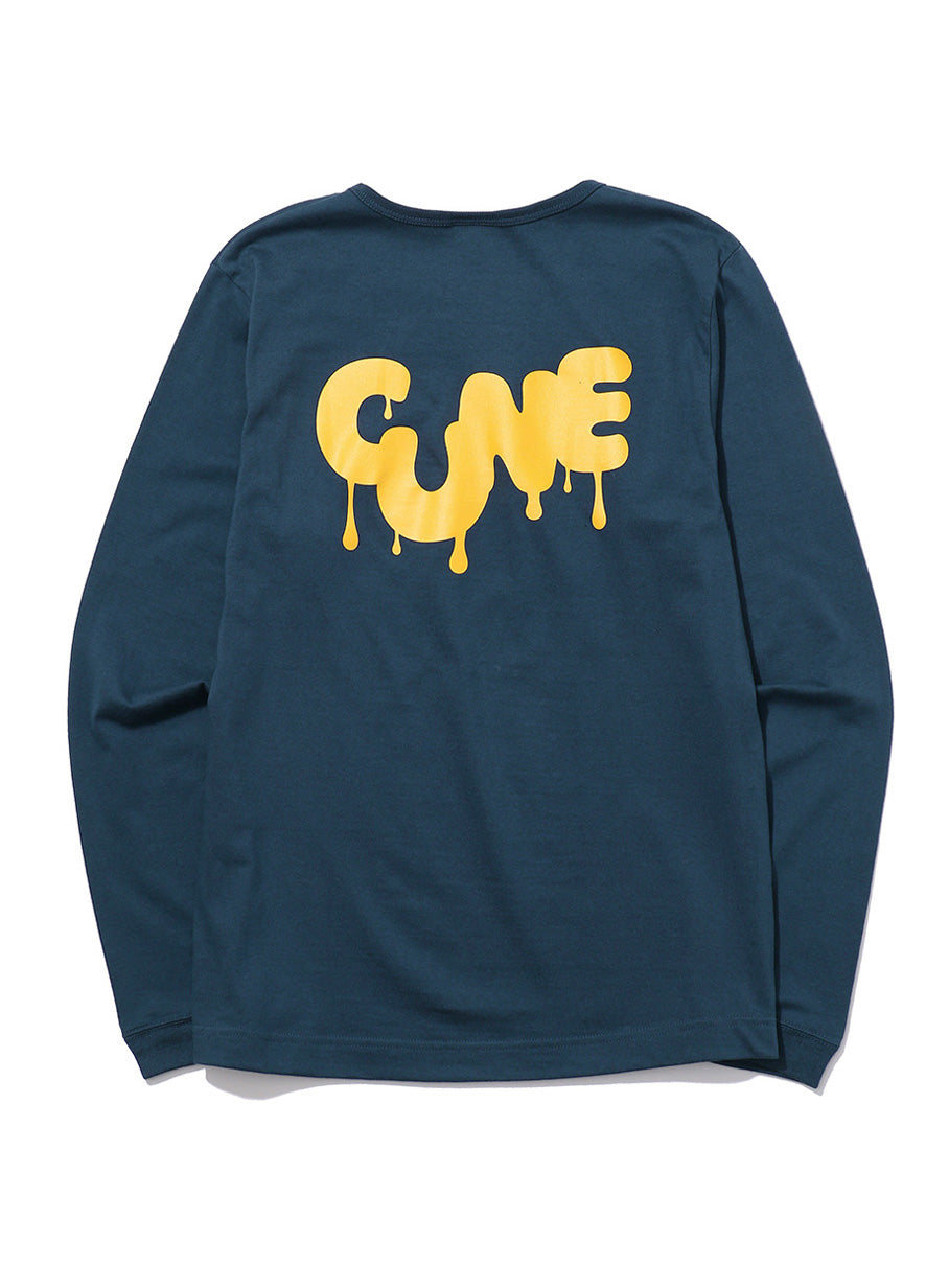 CUNE LS Tee ねずみ2