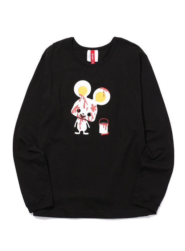 CUNE LS Tee ねずみ2