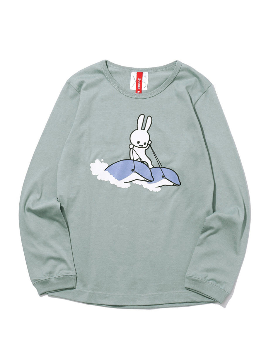 CUNE LS Tee イルカ