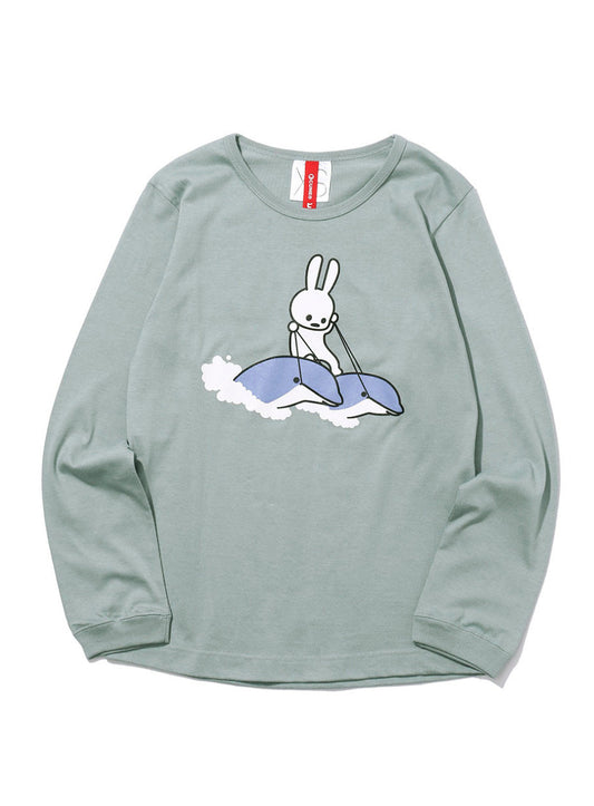 CUNE LS Tee イルカ