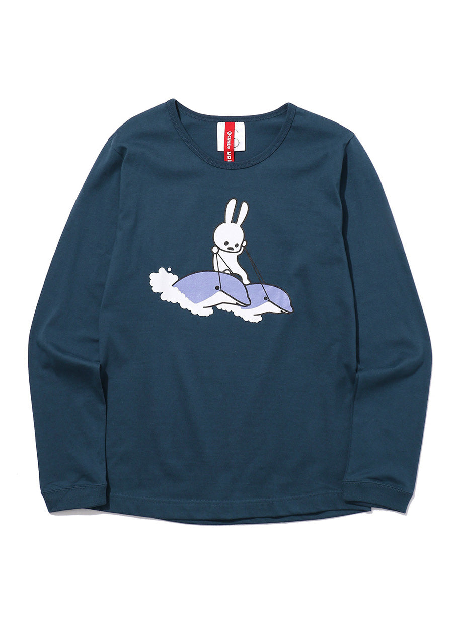 CUNE LS Tee イルカ