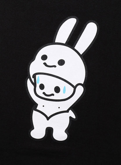 CUNE LS Tee ウサギきぐるみ