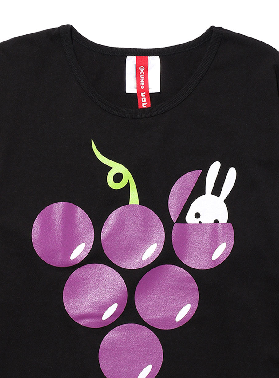 CUNE LS Tee ぶどう