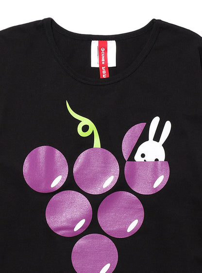 CUNE LS Tee ぶどう