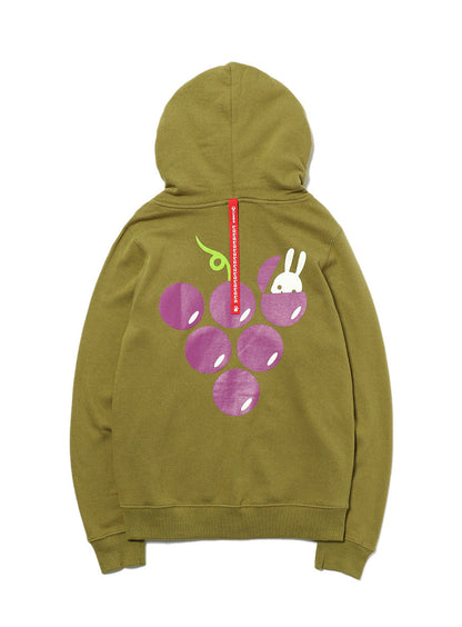 CUNE ZIP PARKA ぶどう