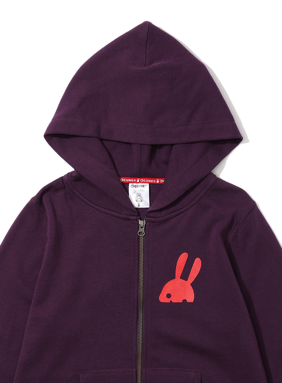 CUNE カラフルキャラクター ジップアップパーカー CUNE ZIP PARKA プリプリ ジップアップ パーカー キューン 完売品