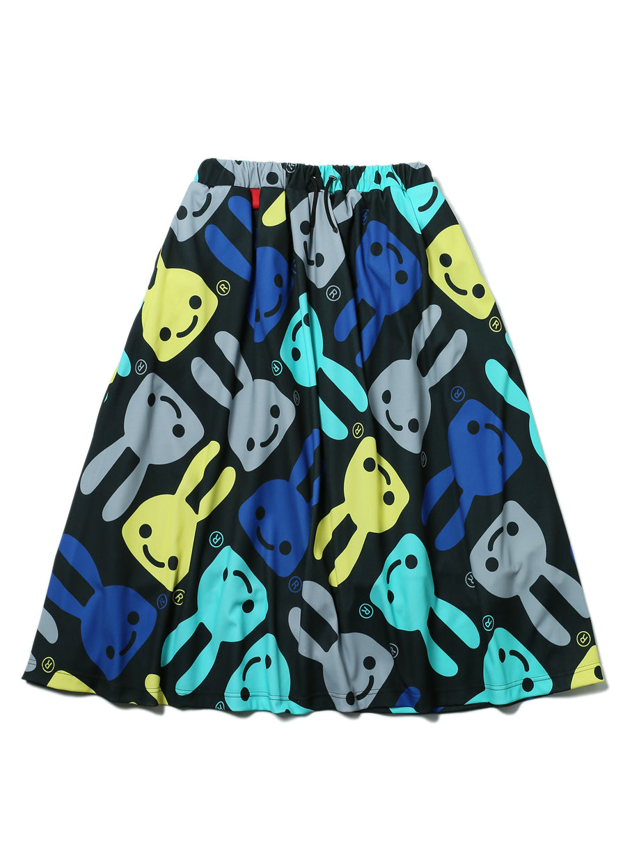 ウサギだらけのジャージスカート