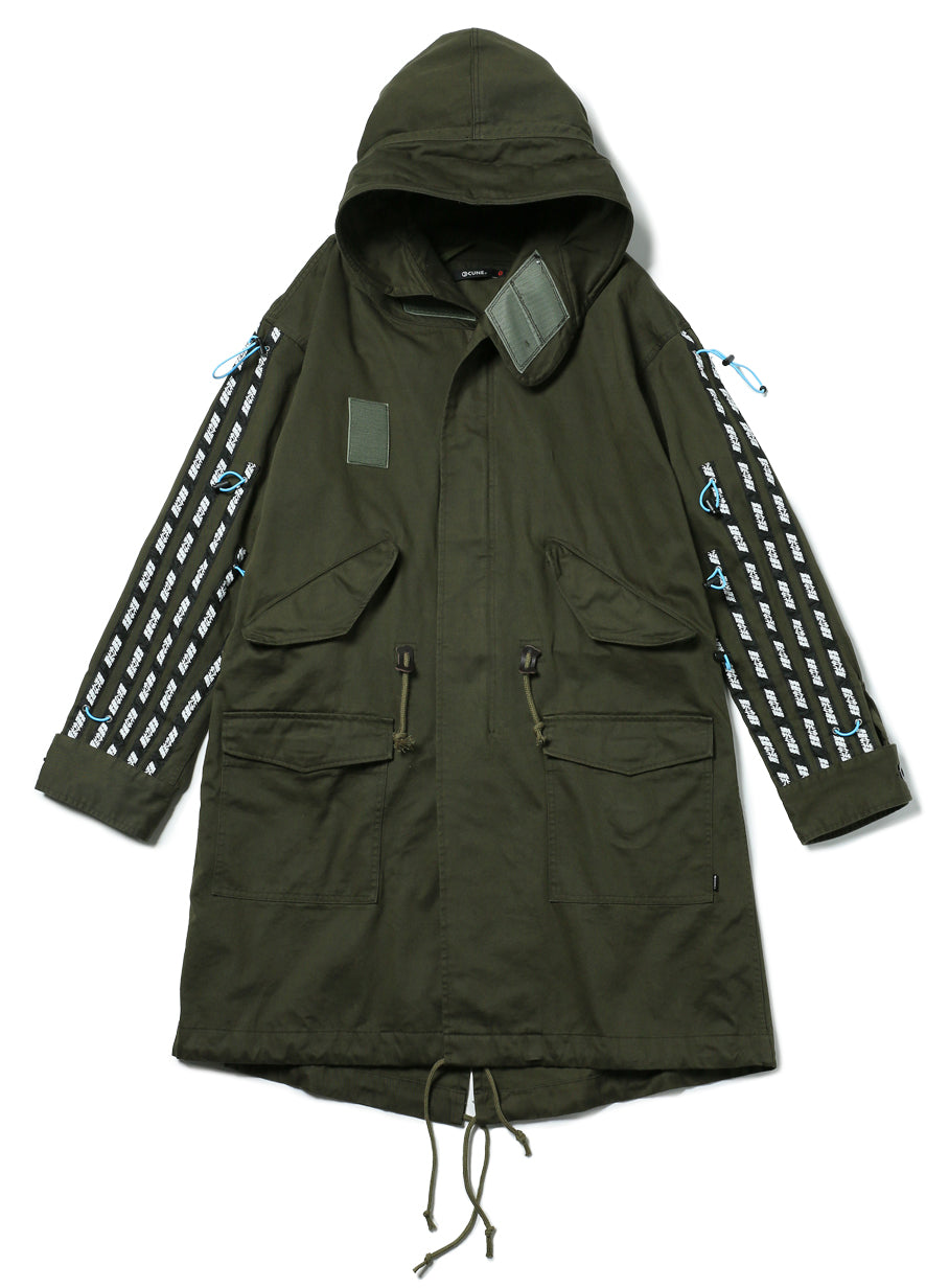袖に縦ゴム5本のM-51