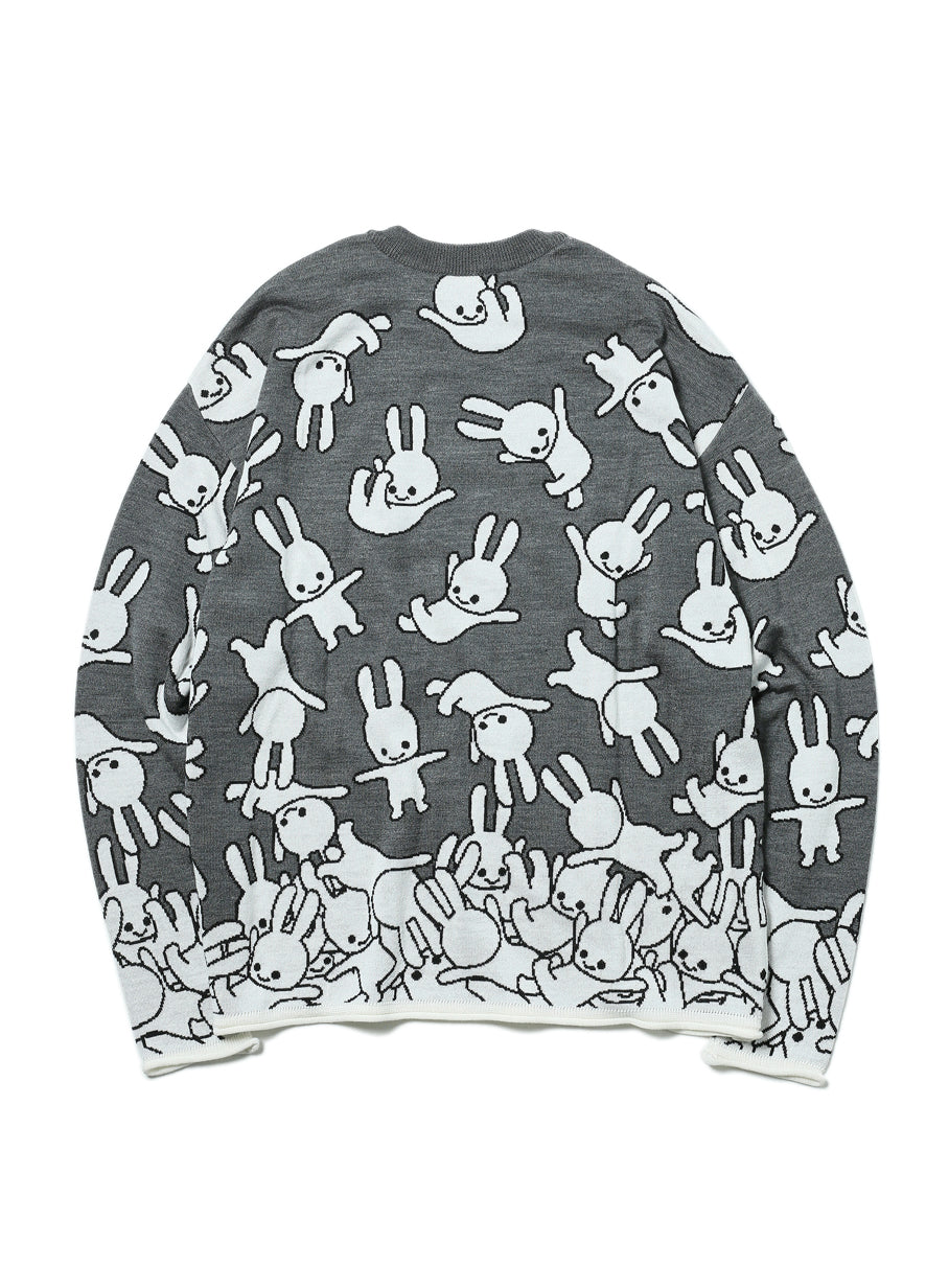 落下ウサギのセーター