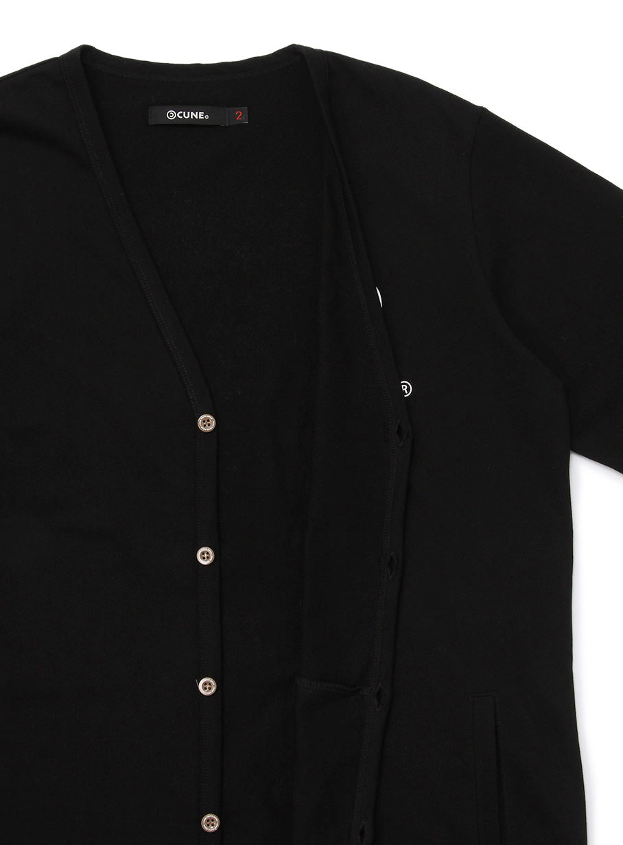 ロボットスタッフ 薄手のコットンカーディガン