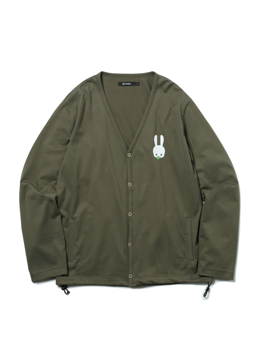 薄手のコットンカーディガン