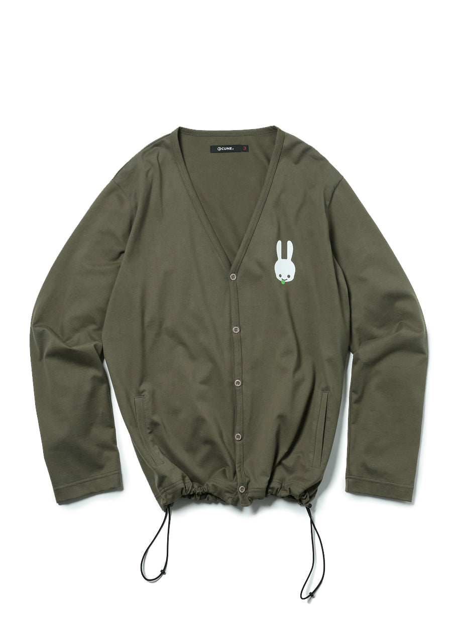 薄手のコットンカーディガン