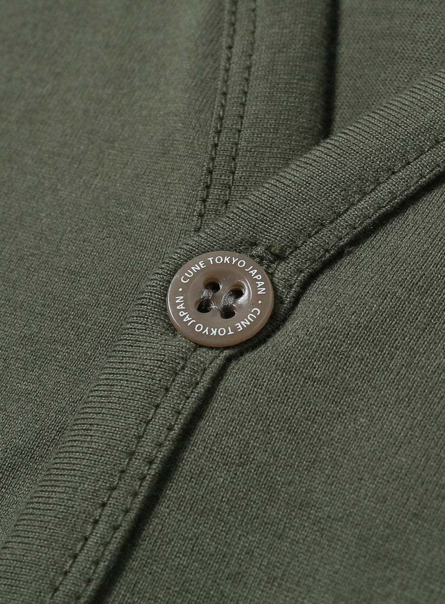 薄手のコットンカーディガン