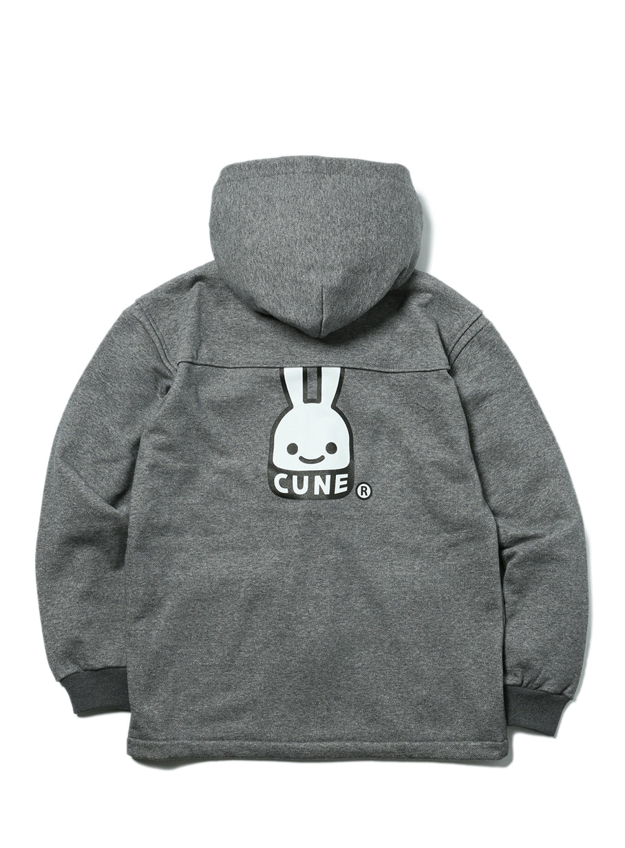 裏毛のダッフル風パーカー – CUNE