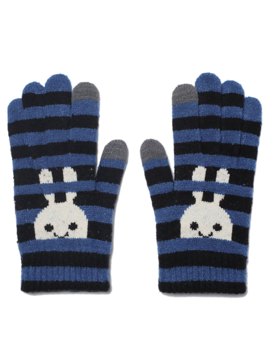 ボーダー手袋