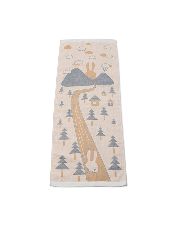 ガーゼフェイスタオル