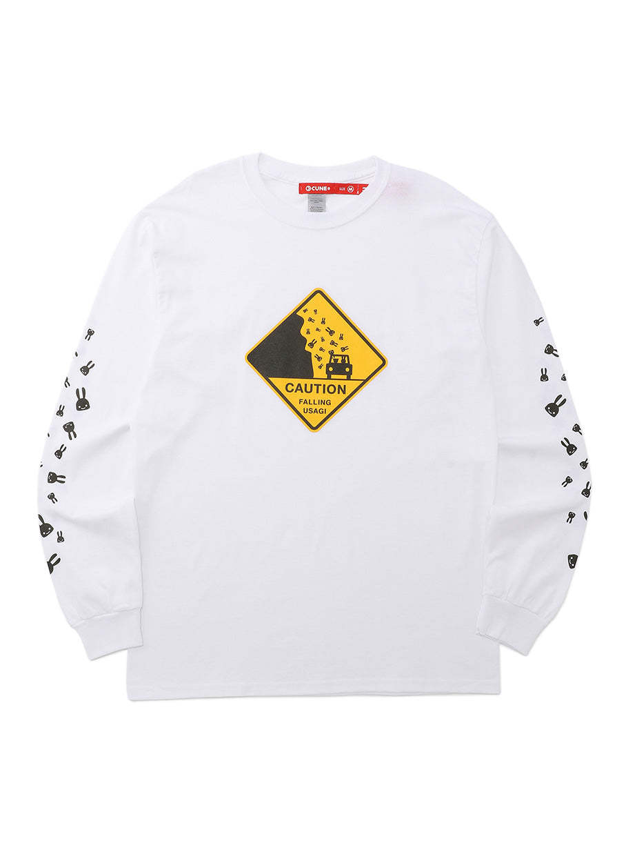 CUNE LS Tee CAUTION