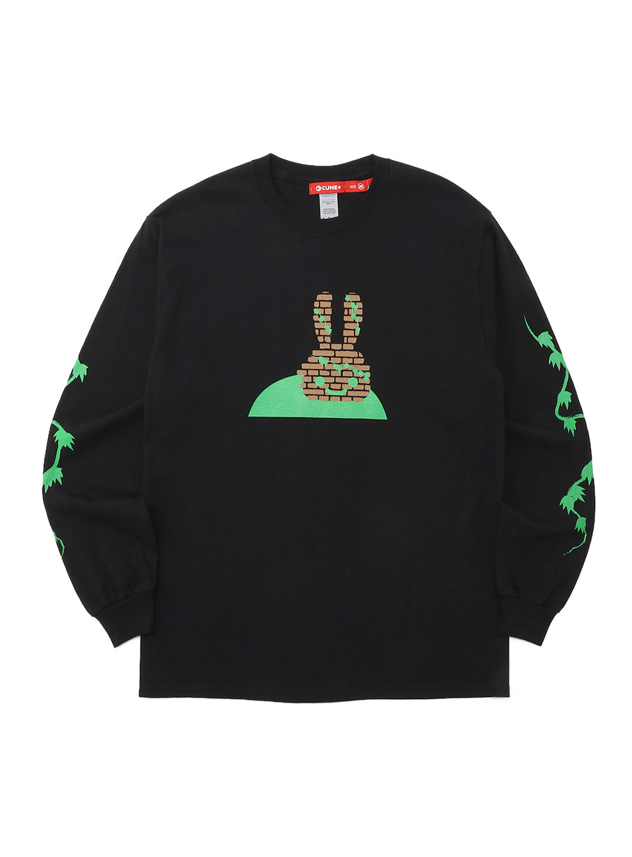 CUNE LS Tee レンガ