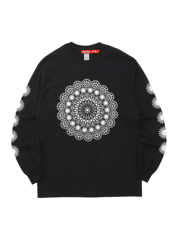 CUNE LS Tee 模様