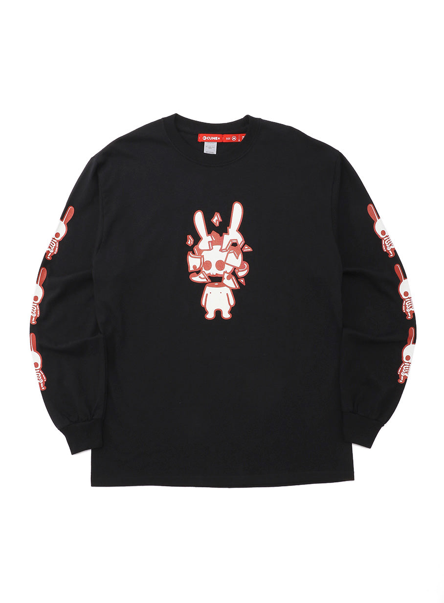 CUNE LS Tee どくろ