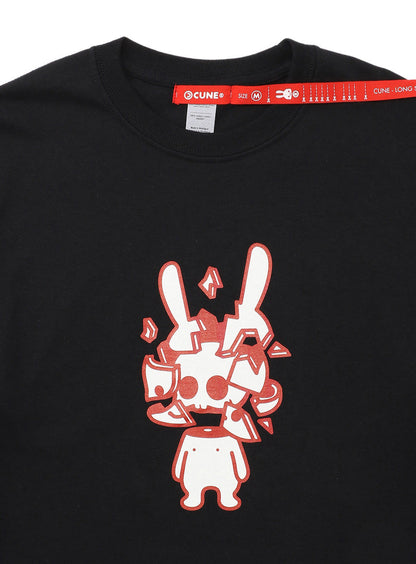 CUNE LS Tee どくろ