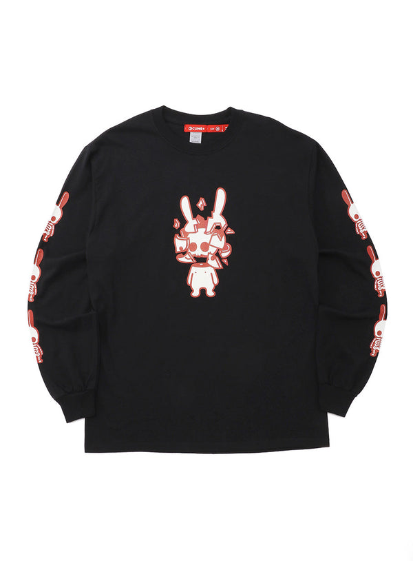 CUNE LS Tee どくろ