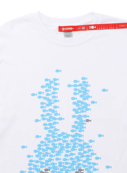 CUNE LS Tee 魚群