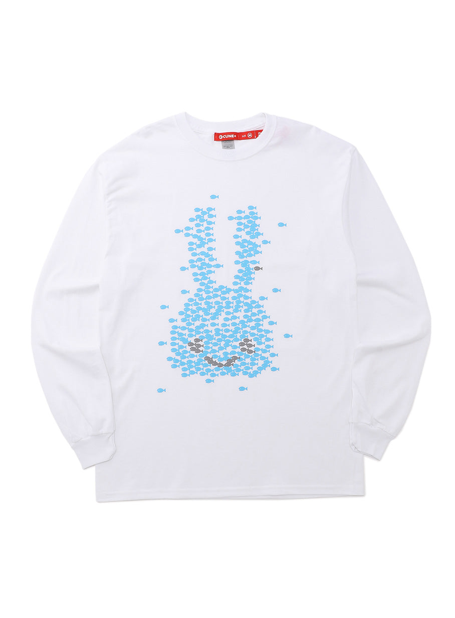 CUNE LS Tee 魚群