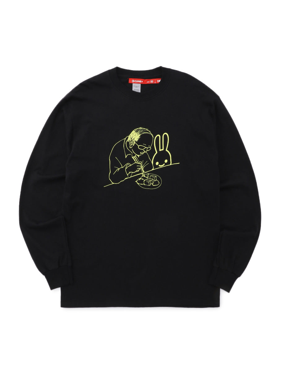 CUNE LS Tee 食事