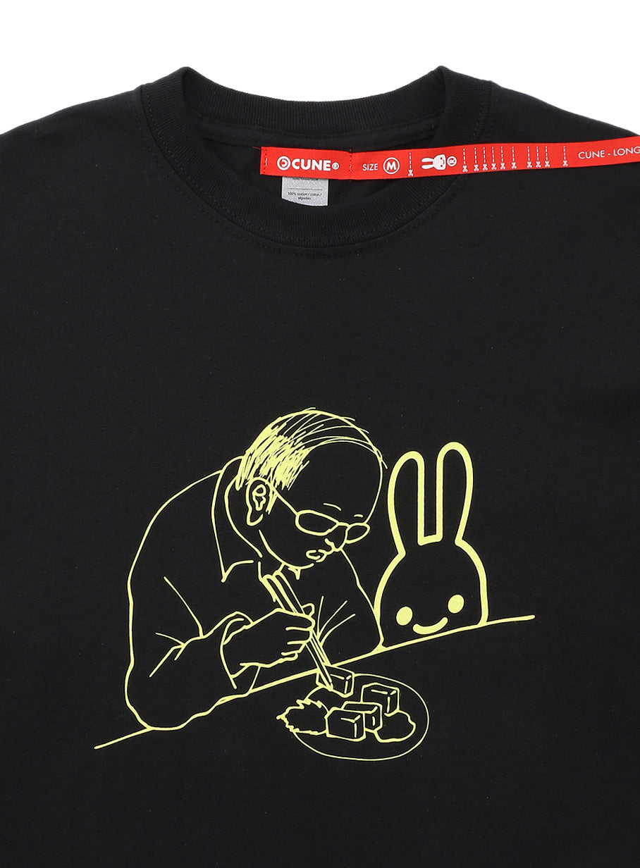 CUNE LS Tee 食事