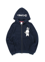 CUNE ZIP PARKA 自撮り