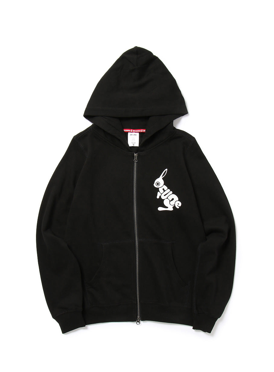 CUNE ZIP PARKA ロゴウサギ