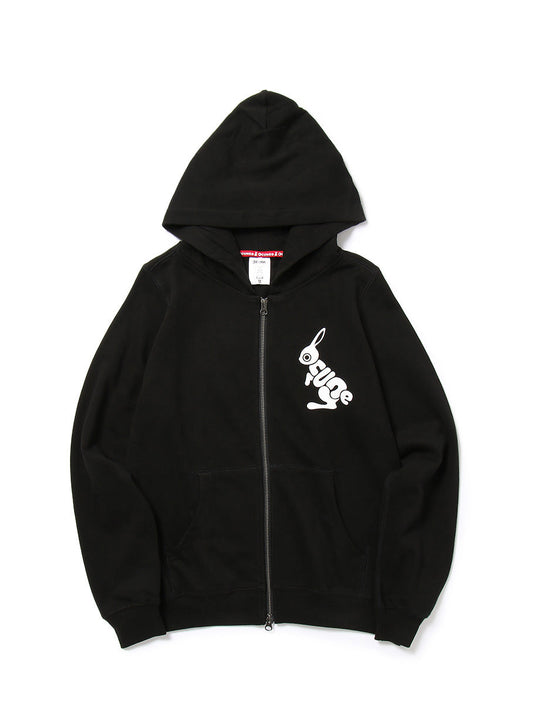 CUNE ZIP PARKA ロゴウサギ