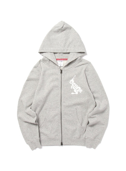 CUNE ZIP PARKA ロゴウサギ