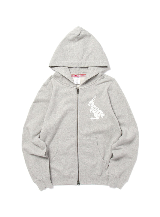 CUNE ZIP PARKA ロゴウサギ