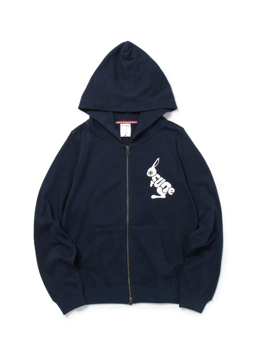 CUNE ZIP PARKA ロゴウサギ